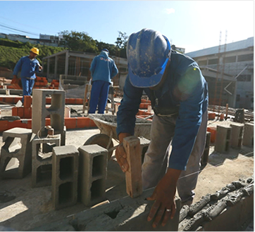 Shoring works